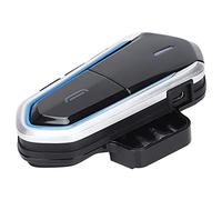 KUIDAMOS Auricolare Bluetooth per Casco da Motociclista QTB35 Auricolare Wireless Ultra Sottile Guida con Funzione Vivavoce Batteria da 450 MAh