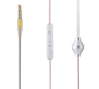 KUIDAMOS Auricolare di Sicurezza con Tubo 'aria con Microfono per Eliminare il Rumore, per IOS, Auricolare Cablato Flessibile e Durevole per Esercizi di Guida (#3)