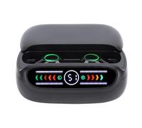 KUIDAMOS Auricolari per Traduttore Linguistico con Bluetooth 5.3, Riduzione del Rumore, 144 Lingue per Viaggi D'affari e Uso Occasionale, Confezione da 2 (Nera)