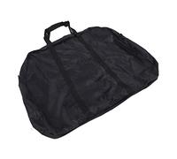 KUIDAMOS Borsa per Ruota per Bicicletta Borsa per Ruota Portatile Addensata Nera con Telaio di Protezione della Forcella per Biciclette da Montagna da Strada