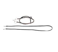 KUIDAMOS Briglia per Cavallo Regolabile in Pelle di Vacchetta Testiera Robusta e Confortevole per la Guida All'aperto e al Coperto (S)