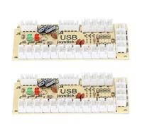 KUIDAMOS Controller di Gioco Encoder USB Ritardo Efficiente Pulsante da USB a Joystick per PC per MAME per Retro, Console di Gioco Fai-da-te per Appassionati di Joystick (#2)