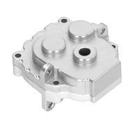 KUIDAMOS Copertura della Custodia della Trasmissione degli Ingranaggi in Acciaio Dell'alloggiamento del RC per gli Appassionati di Auto 1/18 TRX4M RC (#2)
