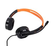 KUIDAMOS Cuffie per Bambini Limite Volume Regolabile con Cancellazione del Rumore per L'apprendimento Online della Musica Home Office 3,5 Mm (Nera)