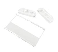 KUIDAMOS DOBE Custodia Agganciabile in Cristallo Trasparente per Host OLED, Custodia Protettiva per Giochi Protettiva e Facile da Pulire per Joystick Maniglie Sinistra e Destra