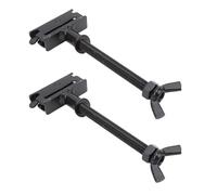 KUIDAMOS E Track Robusto Supporto per Ruota di Scorta per Stoccaggio Sicuro in Camion E Garage Adatto a Bulloni da 1/2 Pollice per Rimorchi Chiusi (Nero)