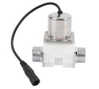 KUIDAMOS Elettrovalvola a Impulsi Elettrici per il Controllo Dell'acqua, Durevole Ed Efficiente, Interruttore Automatico per di Irrigazione del Giardino, G1/2 Pollici in Plastica e Acciaio