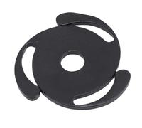 KUIDAMOS KUIDAMOS Inserto Adattatore per Giradischi Durevole da 45 Giri per la Massima Nostalgia - Adatto a Giradischi Domestici e Professionali per DJ (Argento) (Nera)