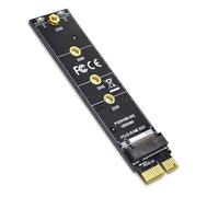 KUIDAMOS La Scheda Convertitore Premium da M.2 a PCI-E3.0 1X per Laptop e Desktop Ad Alte Prestazioni Supporta il Protocollo NGFF M Key 2230 2242 2260 2280