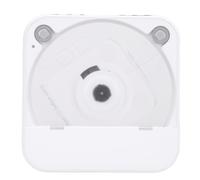 KUIDAMOS Lettore CD Portatile Bluetooth con Telecomando per la Riproduzione Domestica di più Dischi Design Elegante Batteria da 2000 MAh (Bianco)