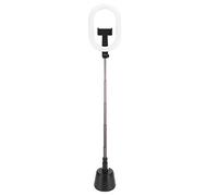 KUIDAMOS Luce di Riempimento a LED con Rotazione di 360 Gradi con Supporto per Cellulare per Selfie in Streaming Live Altezza Regolabile 93 Cm