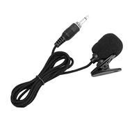 KUIDAMOS Microfono con Amplificatore a Collare cablato, Mini Microfono da 3 Pezzi Resistente all'allungamento con Design a Clip Posteriore per Guida turistica per conferenze