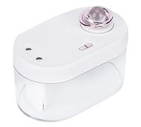 KUIDAMOS Mini Umidificatore Alimentato Tramite USB da 1 Litro con Doppio Controllo dello Spray per la Camera da Letto Dell'ufficio Domestico - Luce Notturna Soffusa (Bianco)