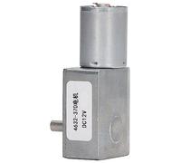 KUIDAMOS Motoriduttore a Vite Senza Fine Efficiente con Riduzione della velocità Autobloccante DC12V per Stampante - Motoriduttore Ad Alta Torsione per Bancomat, Distributori Automatici (1 giri/min)