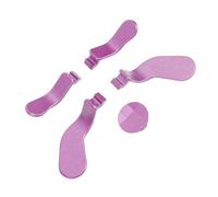 KUIDAMOS Paddle per Controller di Gioco Levette in Acciaio Inossidabile Aggiornamento per Serie 2 e Modello 1698 4 Paddle 1 Pad Direzionale (Viola chiaro)