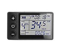 KUIDAMOS Pannello Display LCD Impermeabile per Scooter Elettrico - Strumento di Controllo Motore Durevole per 450W24V, 450W36V, 450W48V, 450W60V - Adatto per la Sostituzione - Realizzato in