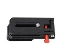KUIDAMOS Piastra QR Pieghevole a Forma di L per Fotocamera per il Passaggio Rapido da Verticale a Orizzontale, compatibilità Universale per Teste per Treppiede Arca, Accessorio di Montaggio per