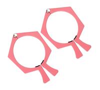 KUIDAMOS Pinze per Bicchieri per Sublimazione Presa Facile Antiscivolo per Bicchieri e Carta per Sublimazione da 20 Once 2 Pezzi ABS (Rosa)
