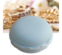 KUIDAMOS Portagioie Macaron Azzurro, Elegante Portaoggetti per Gioielli e Piccoli Oggetti per Donne e Ragazze