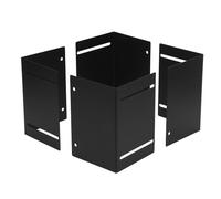 KUIDAMOS Protettore per Montanti per Cassette Postali in Ferro Regolabile, Resistente, Universale, per Ringhiera del Ponte - Materiale di Alta qualità Facile Installazione, Adatto a Basi di