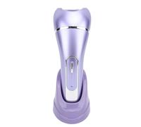 KUIDAMOS Rifinitore Elettrico per Depilazione Corpo Donna per Donna, Tagliacapelli Bikini Multifunzionale Set 7 in 1, Resistente All'acqua, Testina per la Pulizia del Viso, Materiale ABS
