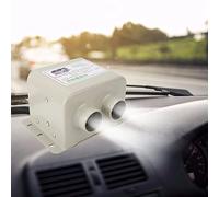 KUIDAMOS Riscaldatore Elettrico per Auto da 600 W Disappannatore Portatile con Ventola Ad Alta velocità per Uso Domestico e in Auto (24 V)