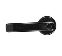 KUIDAMOS Smart Lock per Porta, Sicurezza Avanzata delle Impronte Digitali Biometriche, di Ingresso 4 in 1 per Casa/ufficio, Lega di Zinco, 1 Set