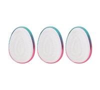 KUIDAMOS Spazzola per Capelli a Forma di Districante Efficiente per Acconciare i Capelli Adatto a Tutti i di Pettine a Denti Lunghi e Corti 3 Pezzi Spazzola Districante Portatile per Belli