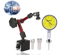 KUIDAMOS Supporto per Base Magnetica Indicatore del Quadrante Indicatore di Livello E Base Magnetica comparatore centesimale con Base Magnetica Struttura Relojes comparadores