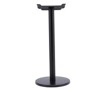 KUIDAMOS Supporto Universale per Cuffie con Base Antiscivolo, Design Elegante per Organizzazione della Scrivania e accessibilità. Lega di Alluminio ABS Nera