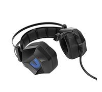 KUIDAMOS TAIDU Cuffie da Gioco Competitive Stereo Cablate Sopra L'orecchio con Microfono per la Riduzione del Rumore per PC e Console di Gioco - Blu Gelido, Design Confortevole