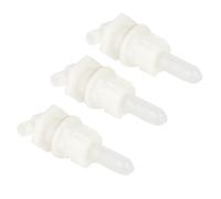 KUIDAMOS Tettarelle da 3 Pezzi Pritchard Tettarelle Leggere per Agnello per L'alimentazione Efficiente di Maiali Pecore in Plastica PP Bianco 9 Pezzi