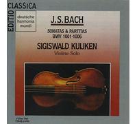 Sigiswald Kuijken Bach: Sonatas & Partitas, BWV 1001-1006, for solo violin (CD)
