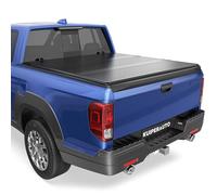 KUIPERAUTO FRP - Copertura rigida per letto del camion pieghevole in tre parti, compatibile con Honda Ridgeline 2017-2025, 162,6 cm (senza scatola arieta)