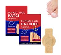 KUIRUNRX® 42 Pezzi Toppe per Fungine Delle Unghie, Cerotti per il trattamento delle unghie fungine, Toppe Fungine per Unghie, la Delle Unghie Danneggiate, Riparazione Delle Unghie dei Piedi