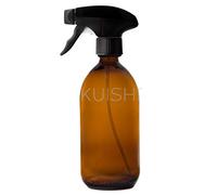 Kuishi, Dispenser per Sapone, in Vetro Ambra - 500 ml