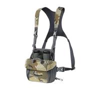 KUIU PRO Bino Harness - Imbracatura impermeabile, regolabile, con coperchio con una sola mano, spessori in schiuma personalizzati, imbracatura binocolare compatibile con impianto di idratazione
