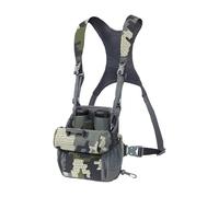 KUIU PRO Bino Harness - Imbracatura impermeabile, regolabile, con coperchio con una sola mano, spessori in schiuma personalizzati, imbracatura binocolare compatibile con impianto di idratazione