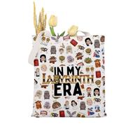 KUIYAI 1986 Retro Vintage Fantasy Movie Tote Bag, Babe With The Power, You Have No Power Over Me, Labirintherauk, middle