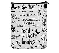 KUIYAI Book Inspired Gift I Solennly That I Will Read More Libri Libro Sleeve For Book Lover Wizard Academia Gift (leggi tutto libroUK)