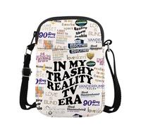 KUIYAI Borsa a tracolla per reality show televisivi, idea regalo per reality show televisivi, regalo per la TV Bravo, Realtà Tvcbuk, SMALL