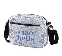 KUIYAI Borsa a tracolla per vacanze italiane in famiglia, idea regalo per vacanze italiane, regalo per vacanze estive, regalo in modalità vacanza (ciaoBella)