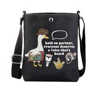 KUIYAI Divertente borsa a tracolla per logopedista, regalo SLP, tutti meritano una voce (vecchio su partnerUK)