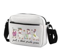KUIYAI Divertente regalo per la festa dell'insegnante, regalo di terza elementare, con scritta "Just A Third Grade Goose"