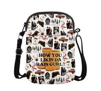 KUIYAI MAOFAED Borsa a tracolla per fan, motivo: Forks Washington (Rain GurlUK)