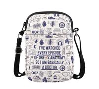 KUIYAI MAOFAED - Divertente borsa a tracolla per chirurgo medico infermiera, sei la mia persona, regalo di laurea per studenti di medicina (basically doctorUK)