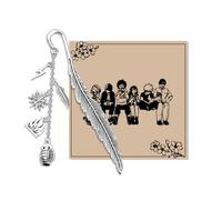 KUIYAI Regalo ispirato all'anime giapponese, Bakugo, segnalibro a tema anime per amanti dei libri, regali todoroki, falchi e libri (eroBMUK)