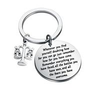 KUIYAI Regalo per avvocato Laurea Legge Scuola Studente Bilancia di Giustizia Regali, 3, Acciaio inossidabile