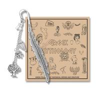 KUIYAI Segnalibro della mitologia greca con dio per amanti dei libri, Dio della natura selvaggia, regalo per amanti della mitologia (goatMusicUK)