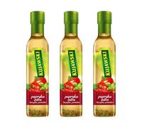 Kujawski Olio di Colza 3x 250ml - con Peperoncino Piccante Pomodoro e Basilico